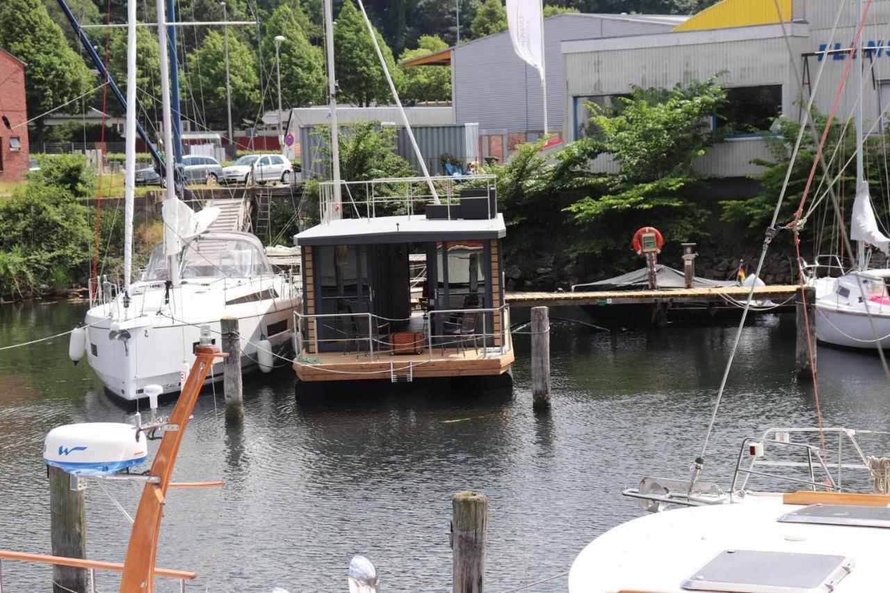 Hausboot Lina In Flensburg 호텔 외부 사진